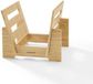 Crosley Platen Storage Display Stand - Bamboe