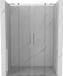 Mexen Velar L schuifdouchedeuren 160 cm, transparent, chroom