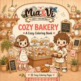 Mia & Vi: Cozy Bakery: A Cozy Coloring Book