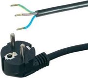 VB Extend Besli Import en Export B.V. VB Extend PVC Aansluitsnoer met Randaarde - 3x1mm² - VML H05VV-F - PVC - 3m - Zwart