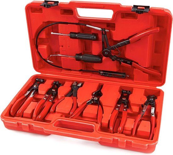 HBM 9 Delige Slangklemtangen Set