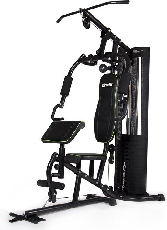 VirtuFit Krachtstation Homegym KH100 - Zwart - Full-Body Work-out - Home Gym