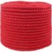 Vidaxl Corde en coton 14 mm 25 m rouge 100 % coton