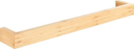 WENKO Bambusa Handdoekhouder - 60cm - Bamboe - Handdoekenrek