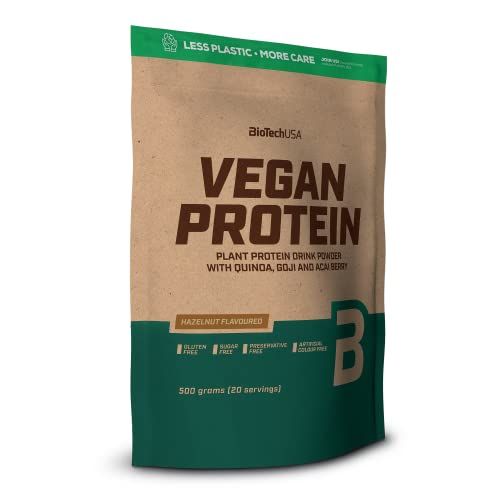 BiotechUSA Vegan Protein 500g Hazelnoot