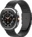 Strap-it Titanium 'Iron' schakel band - zwart