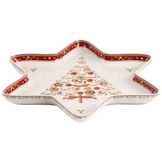 Villeroy & Boch Winter Bakery Delight Schaal Ster groot 37,5x33cm