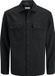 Jack & Jones Overshirt Relaxed Fit Overshirt Zwart Katoen/Polyester Heren XS