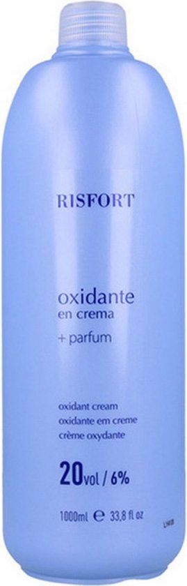 Oxiderende Haarverzorging Risfort Oxidante Crema 20 Vol 6 % (1000 ml)