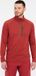 Protest Prtkody Skipully Hommes Manches longues 1/4 zip Barn Red