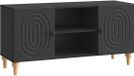 vidaXL TV-kast Zwart 102 x 34,5 x 50 cm Bewerkt hout