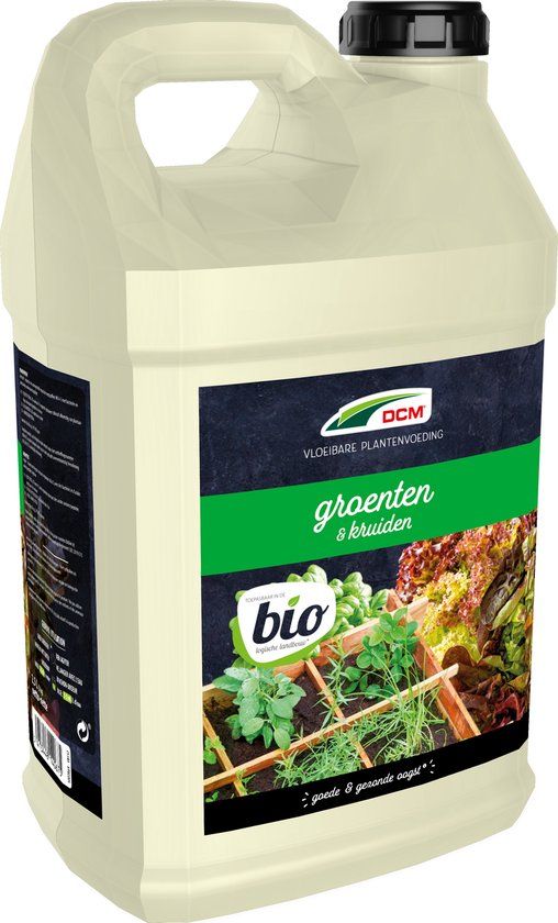 DCM Vloeibare meststof groenten & kruiden 2,5 l