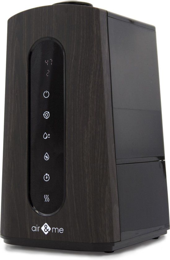 Air Naturel Air and Me Clarence CLAR0001 Luchtbevochtiger Ultrasoon Zwart 110 W