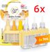 Fresh Line® - Luchtverfrisser Navullingen 6 stuks - Gold Orchide