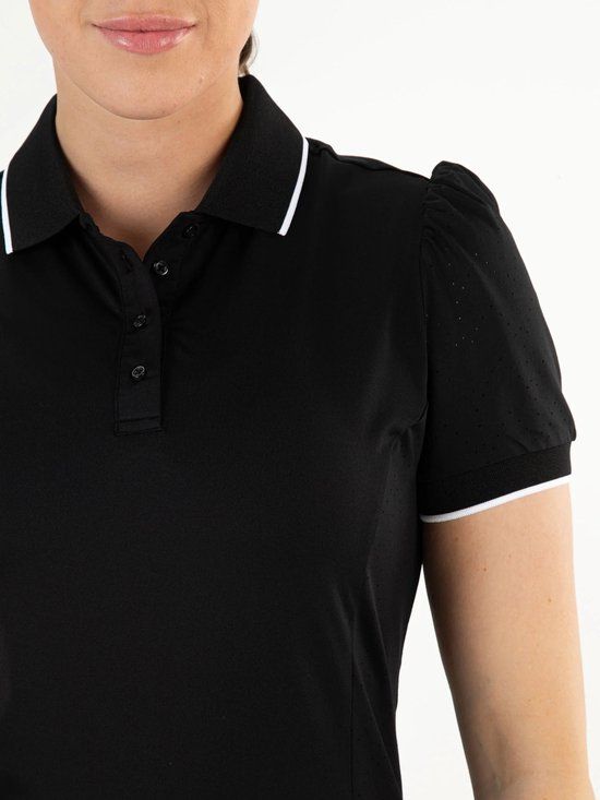SJENG SPORTS Holy Tennis Polo - Women's - Black - Short Sleeve - XXL