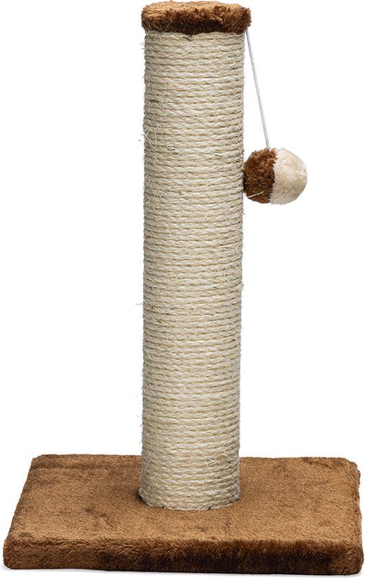 Beeztees Gina Krabpaal - Bruin - Mini - 30x30x45 cm