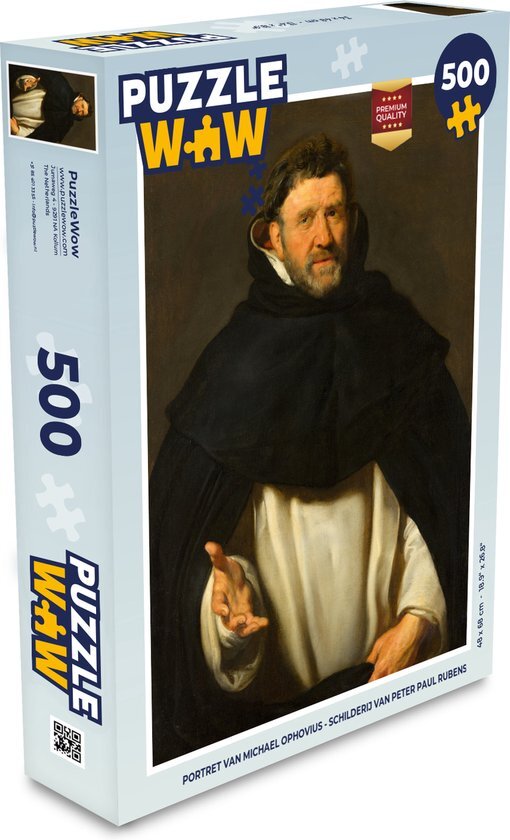 MuchoWow Puzzel Michael Ophovius - Schilderij van Peter Paul Rubens - Legpuzzel - Puzzel 500 stukjes - Sinterklaas cadeautjes - Sinterklaas voor grote kinderen