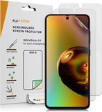 kwmobile Set of 3 Screen Protectors Compatible with Samsung Galaxy S21 FE - Anti-Glare Anti-Fingerprint Display Films - Matte