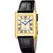 Festina F20772/2 Polshorloge Heren Goudkleurig Zwart Leer