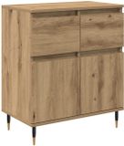 vidaXL Dressoir Artisan Eiken 60 x 35 x 70 cm