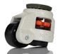 RS PRO, Draailager zwenkwiel, wiel ø 42 mm, 50 kg, gewicht H. 71 mm, wiel B. 20 mm, schroefdraad, nylon materiaal