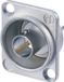 Neutrik NBB75DSI Connecteur BNC, montage en encastrement vertical 75 Ω 1 pièce