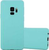 Cadorabo Samsung Galaxy S9 Hoesje - Candy Blauw