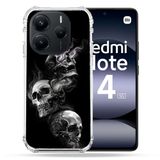 Cokitec Xiaomi Redmi Note 14 5G Drievoudig doodshoofd Versterkte hoes