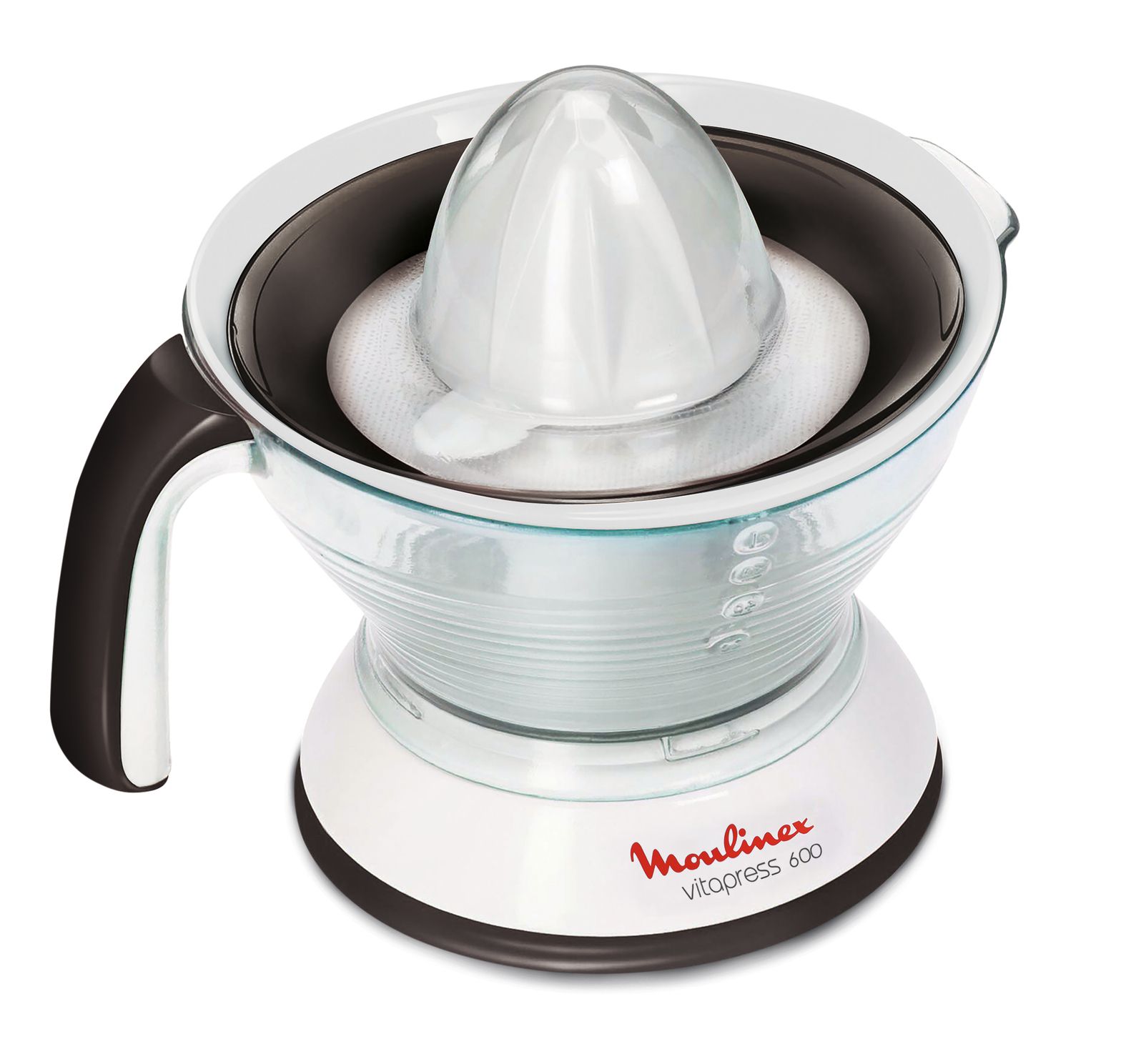 Moulinex PC300B Elektrische Citruspers - 25W - Wit/Grijs