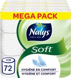 Nalys Soft Hybride Toiletpapier 2-laags - 3 x 24 stuks
