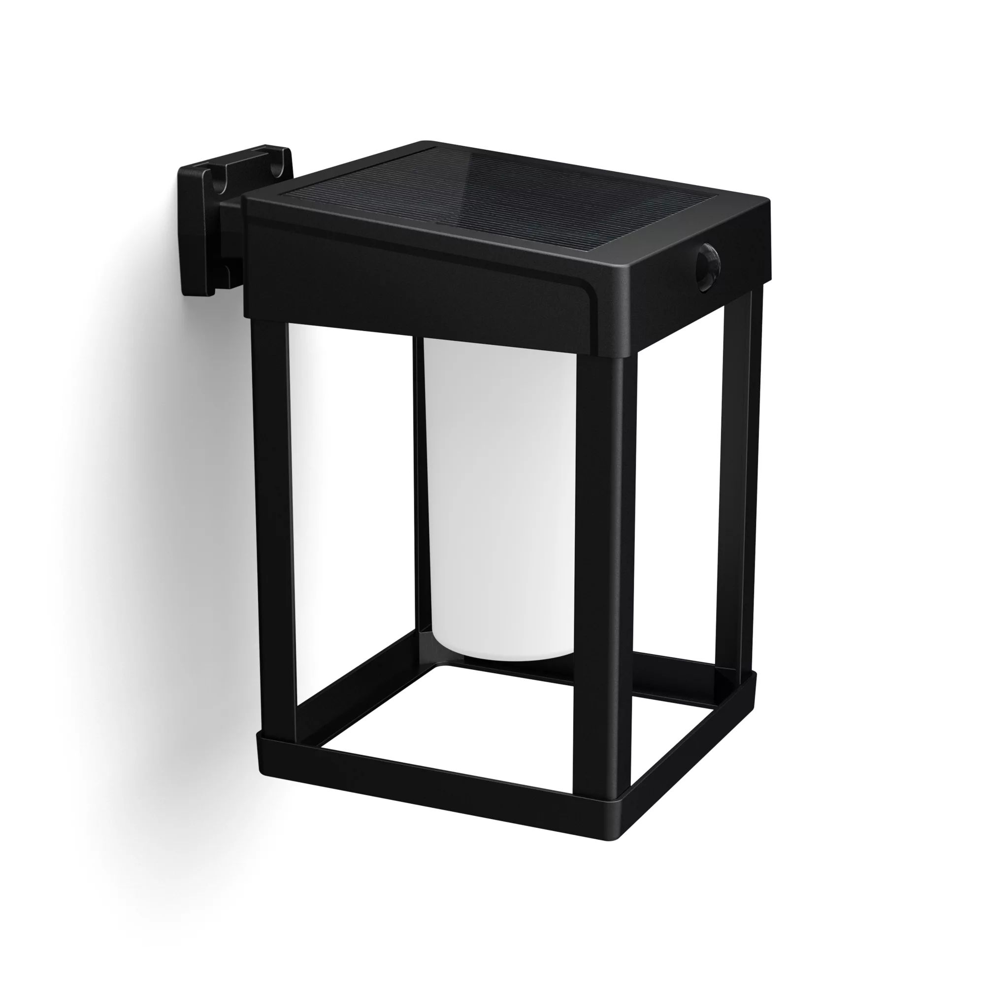 Philips Hue Philips Camill Solar Wandlamp Vierkant Ultra Efficient Zwart IP44