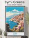Symi Greece Cross Stitch Pattern: A Full Coverage Greek Island Travel Poster for Immersive Stitching with Colour and Mono Charts, 14-Brand Thread Conversion and Beginner Instructions