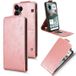 Rose Doré Étui à rabat vertical Nothing Phone (3a) Lite avec support