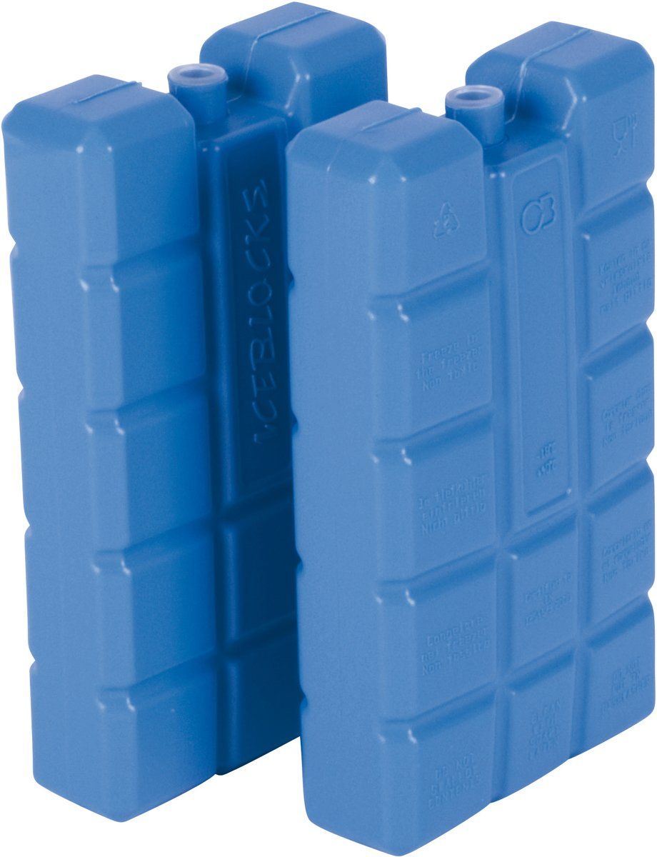 No Label Koelelementen - 2 Stuks - 15,2x8,2x2,1 cm - Blauw