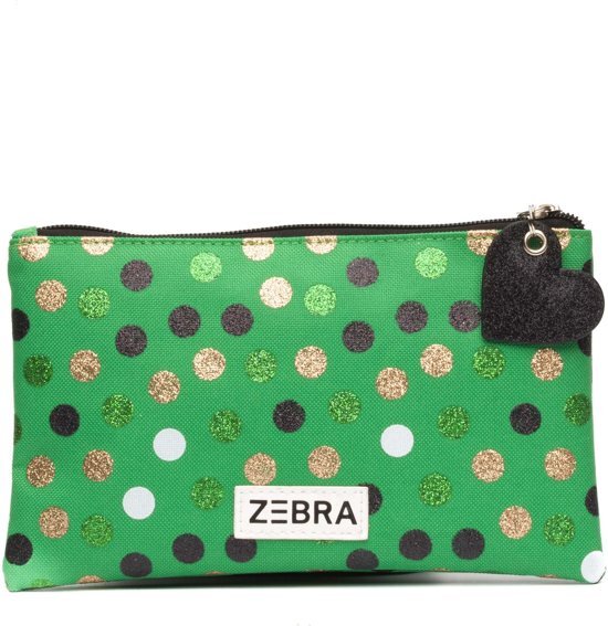 Zebra Trends Etui - Pencilcase Wild dots Green