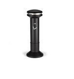 Rubbermaid Infinity 9W34 - Buitenasbak - Zwart - 105.4 cm