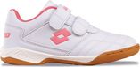 Lotto Shoes PACER K lage kindersneaker 2600110K wit/roze
