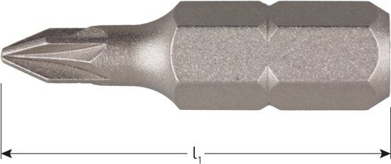 Rotec Insertbit 5/16 PZ 1 L= 32mm C 8 BASIC - 8161001