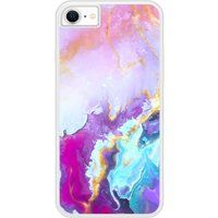 Apple Bedrukt siliconen hoesje compatibel met iPhone 7 Colorful