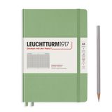 Leuchtturm1917 A5 Medium Notitieboek Squared / Geruit Sage