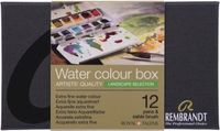 Rembrandt water colour box 12 - landscape selection