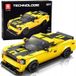 Jokomisiada Éléments techniques 319 pièces + autocollants Voiture de sport jaune ZA5260