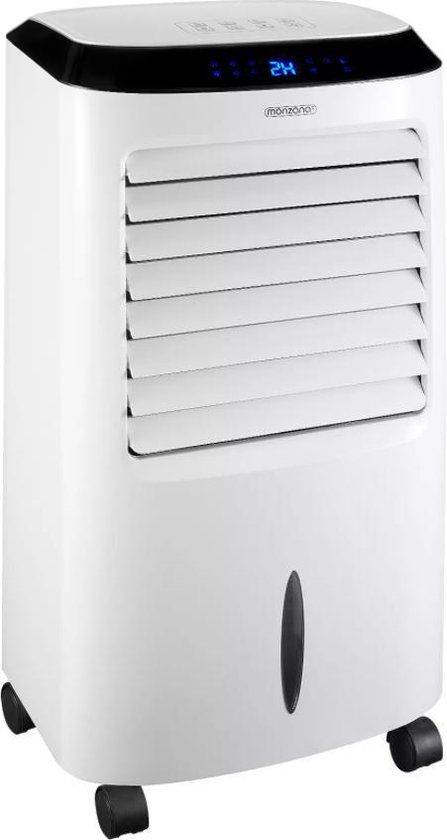 Monzana 4-in-1 Mobiele Airco - Wit - Met Afstandsbediening & Timer
