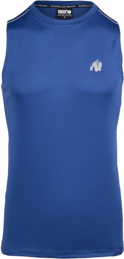 Gorilla Wear Easton Tank Top - Men - Blue - 3XL