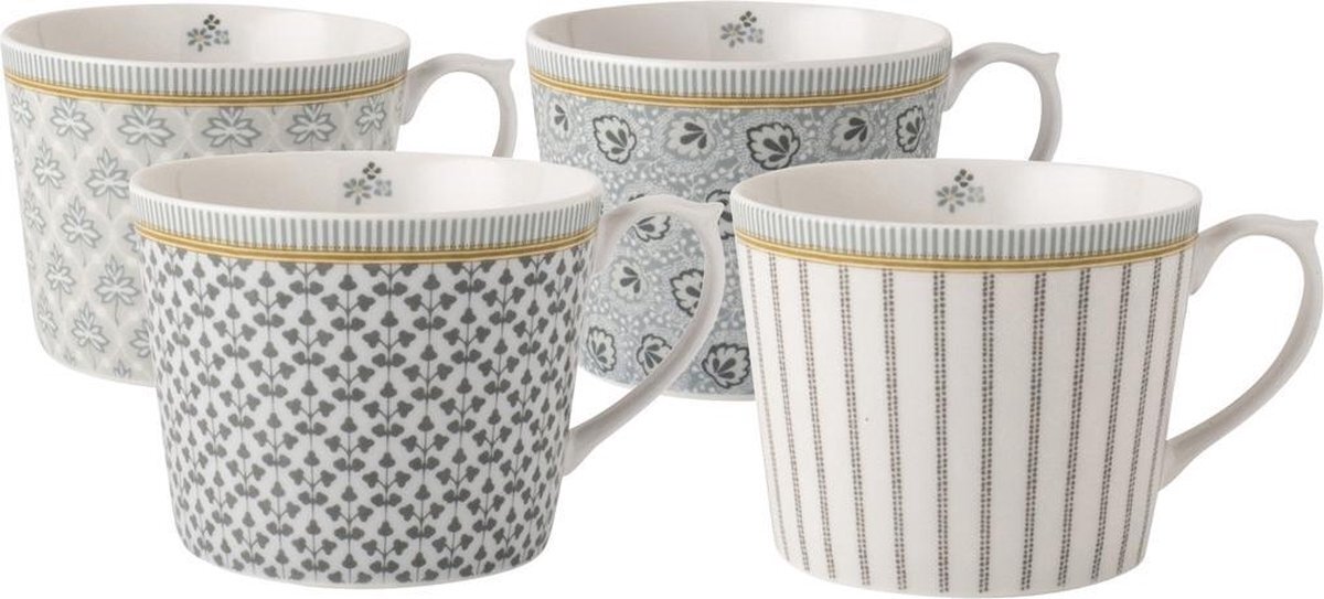 Laura Ashley Tea Collectables kopje 28 cl set van 4