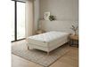 Matelas 100% Latex H18 78kg/m3 Sommier en kit Beige 90 x 190