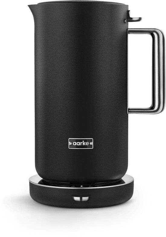 Aarke Waterkoker Kettle Mat Zwart 1.2L Temperatuurregeling Anti-Drup