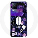 Vivo Hoesje Vivo v21 5G BTS legerlogo Bangtan Subs