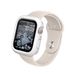 RHINOSHIELD Bumper Case Compatible with Apple Watch Series 8/7 [45mm] | Slim Protective Cover - Lightweight, Shock Absorbent and Non-Slip - Classic White