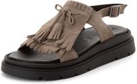 Tamaris - Dames - Sandalen - Platte sandalen - Leer - 41 - Mol